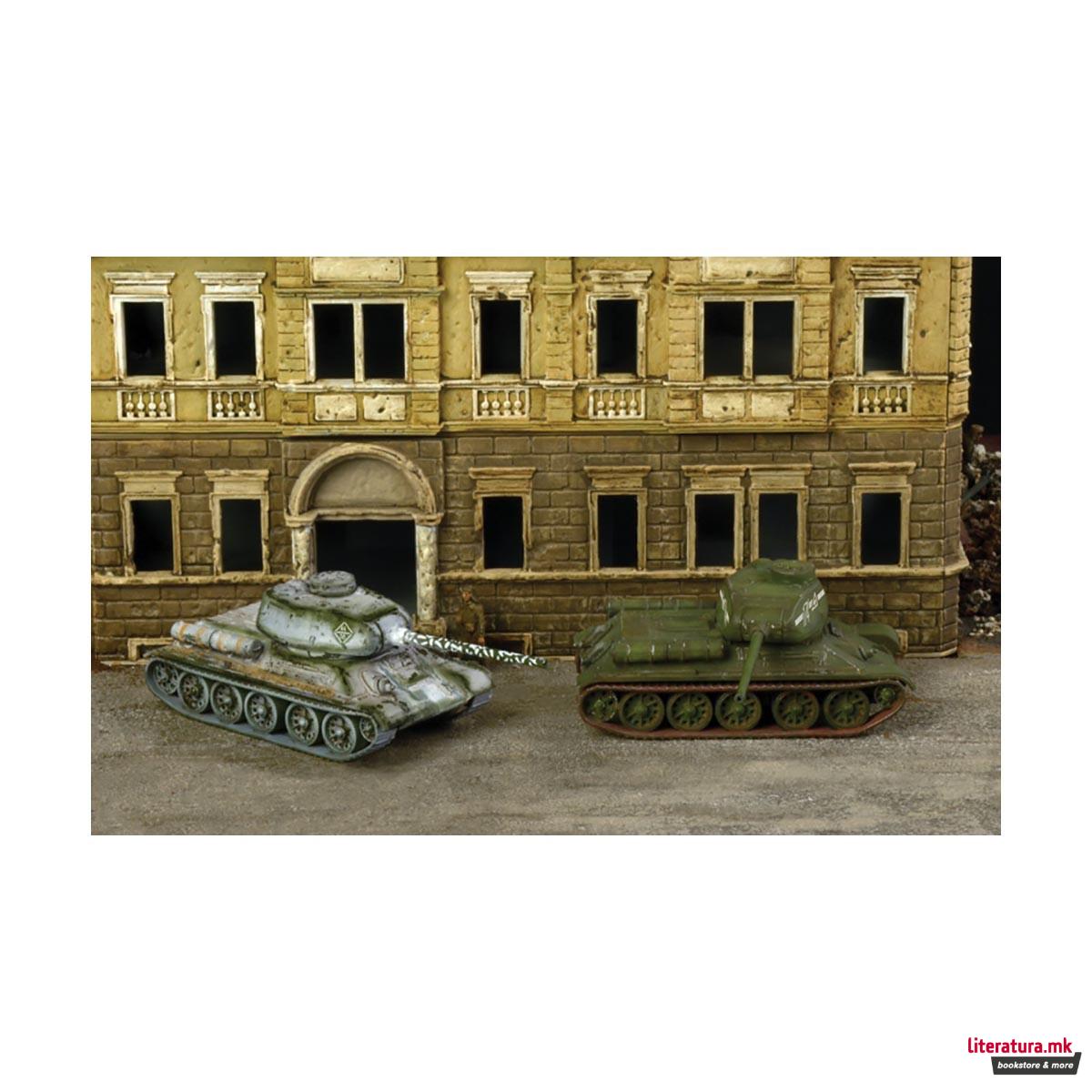 Макета, Military Vehicles - Fast Assembly, T-34/85, 1:72 