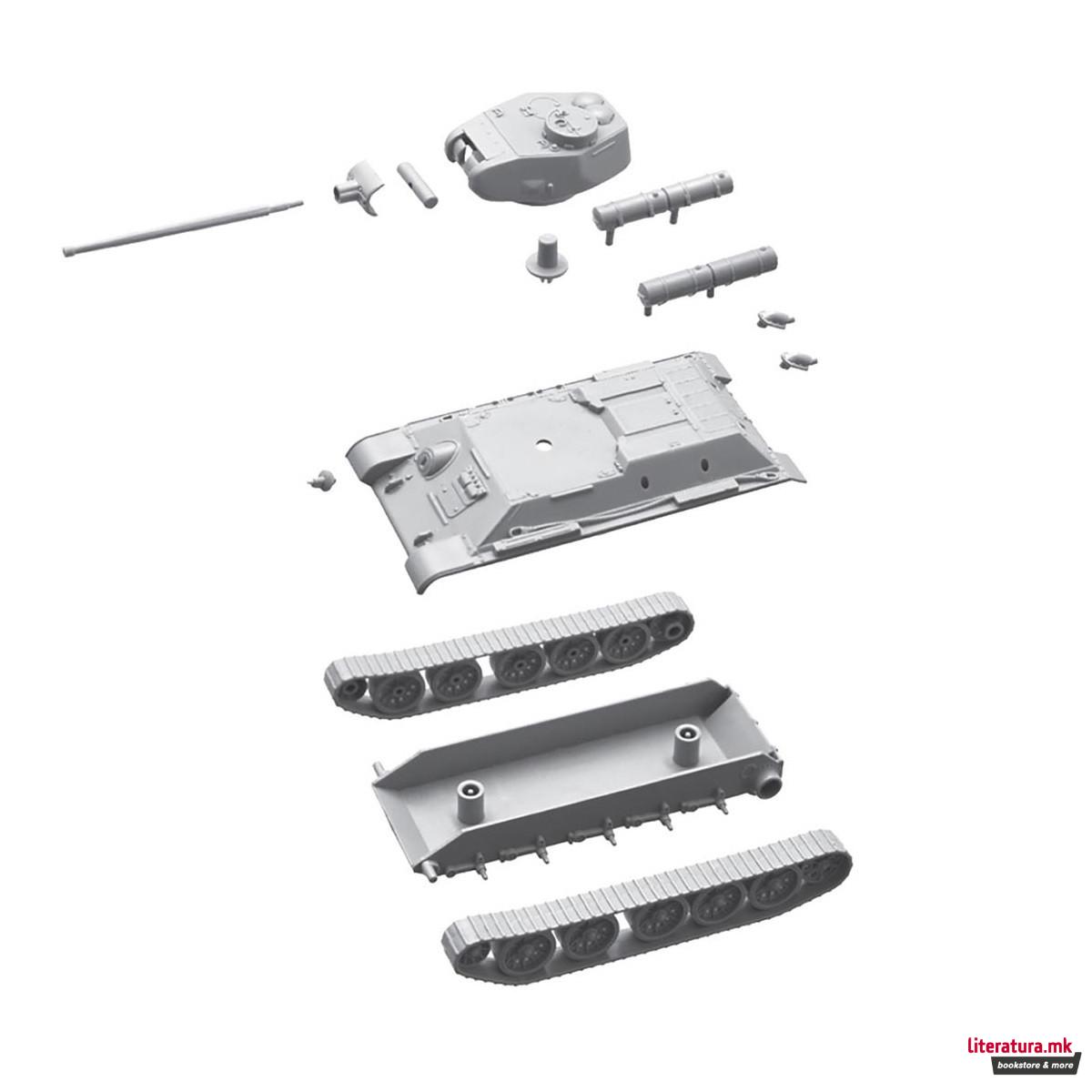 Макета, Military Vehicles - Fast Assembly, T-34/85, 1:72 