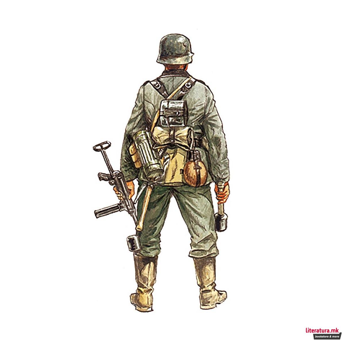 Макета - фигури, Miniatures, German Infantry 1:72 