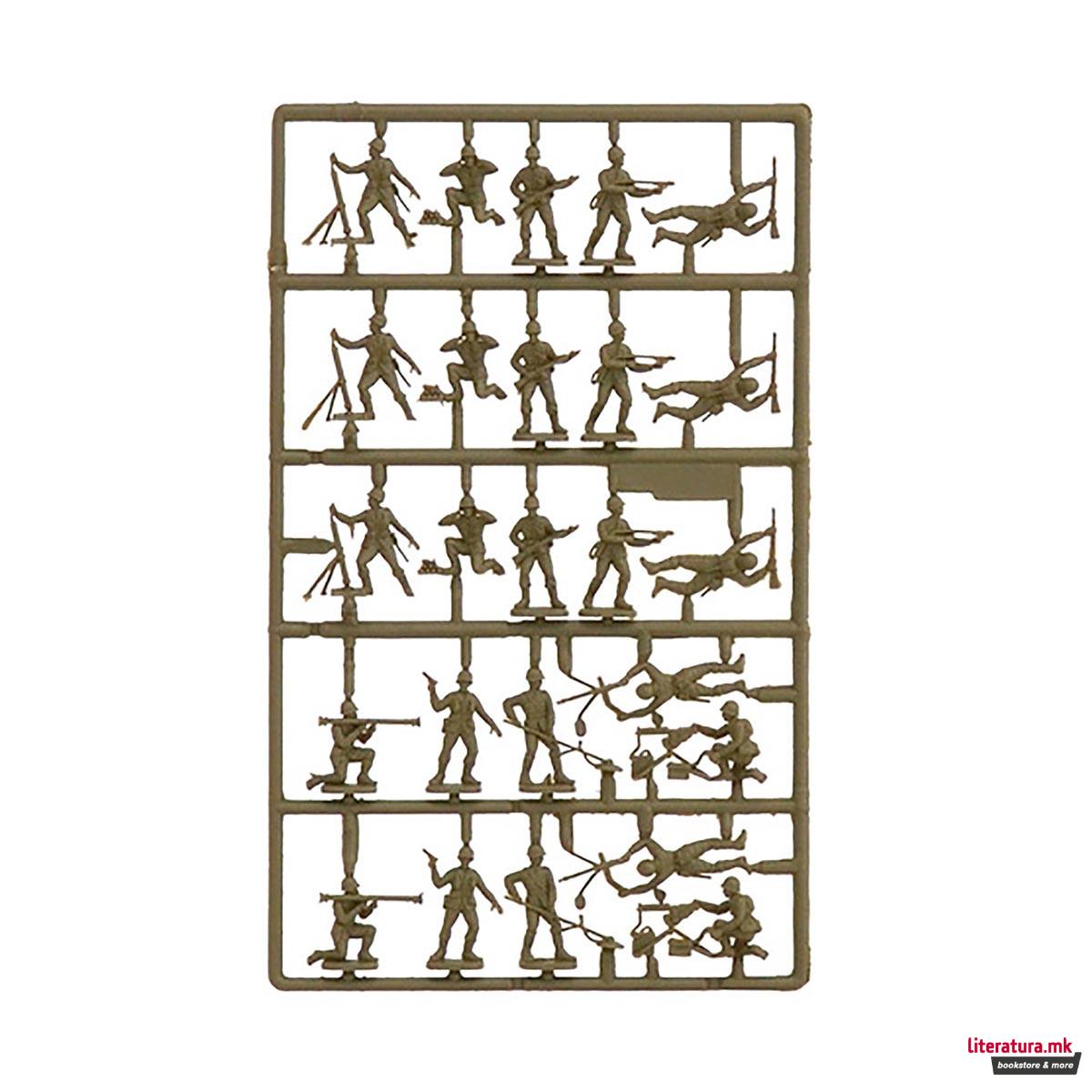 Макета - фигури, Miniatures, American Infantry, 1:72