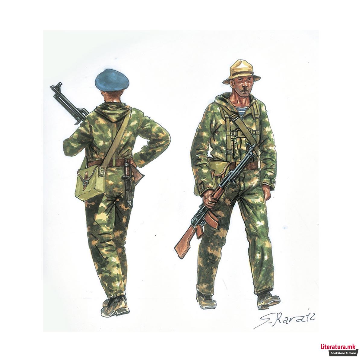 Макета - фигури, Miniatures, Soviet Special Forces 80s, 1:72 
