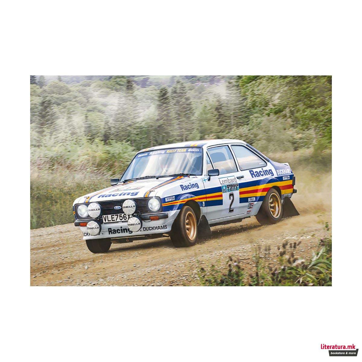 Макета, Cars and Bikes, Ford Escort RS 1800 Mk.II Lombard RAC Rally, 1:24 