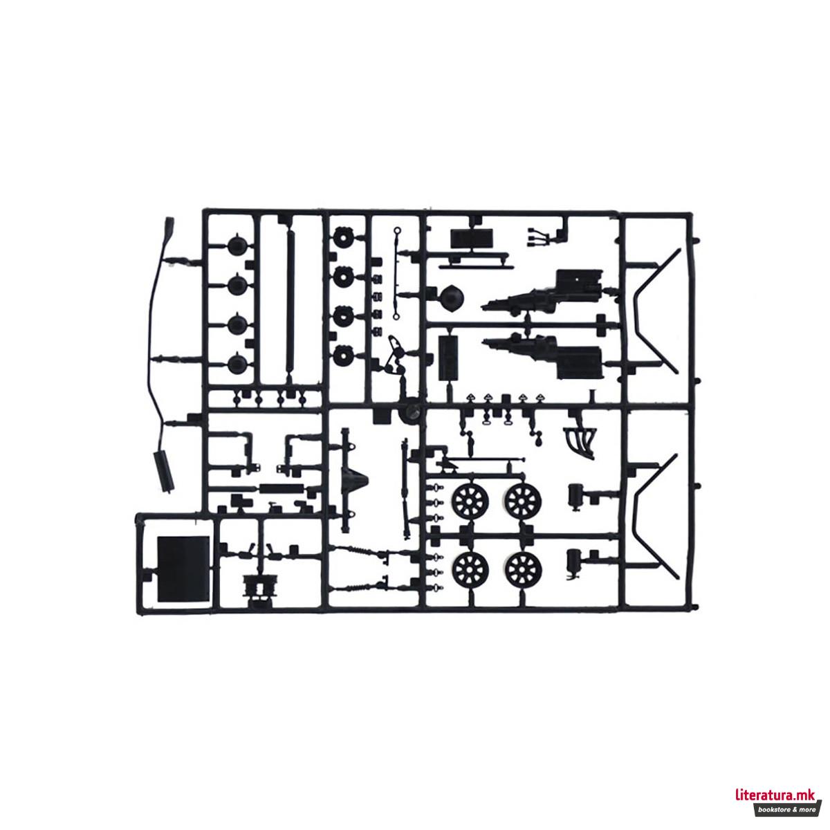 Макета, Cars and Bikes, Ford Escort RS 1800 Mk.II Lombard RAC Rally, 1:24 