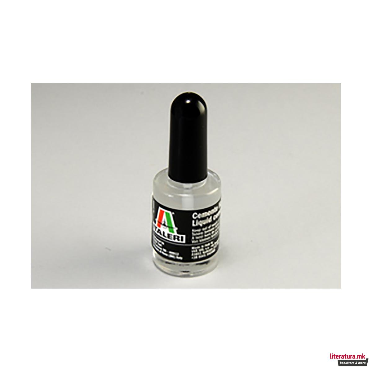 Течен цемент за макета со голема четка, 15мл 