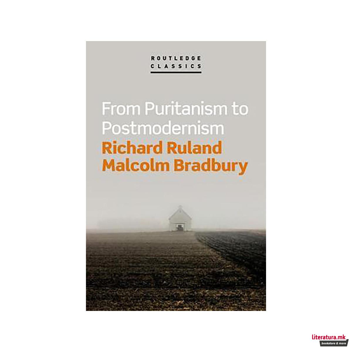 From Puritanism to Postmodernism : A History of American Literature 