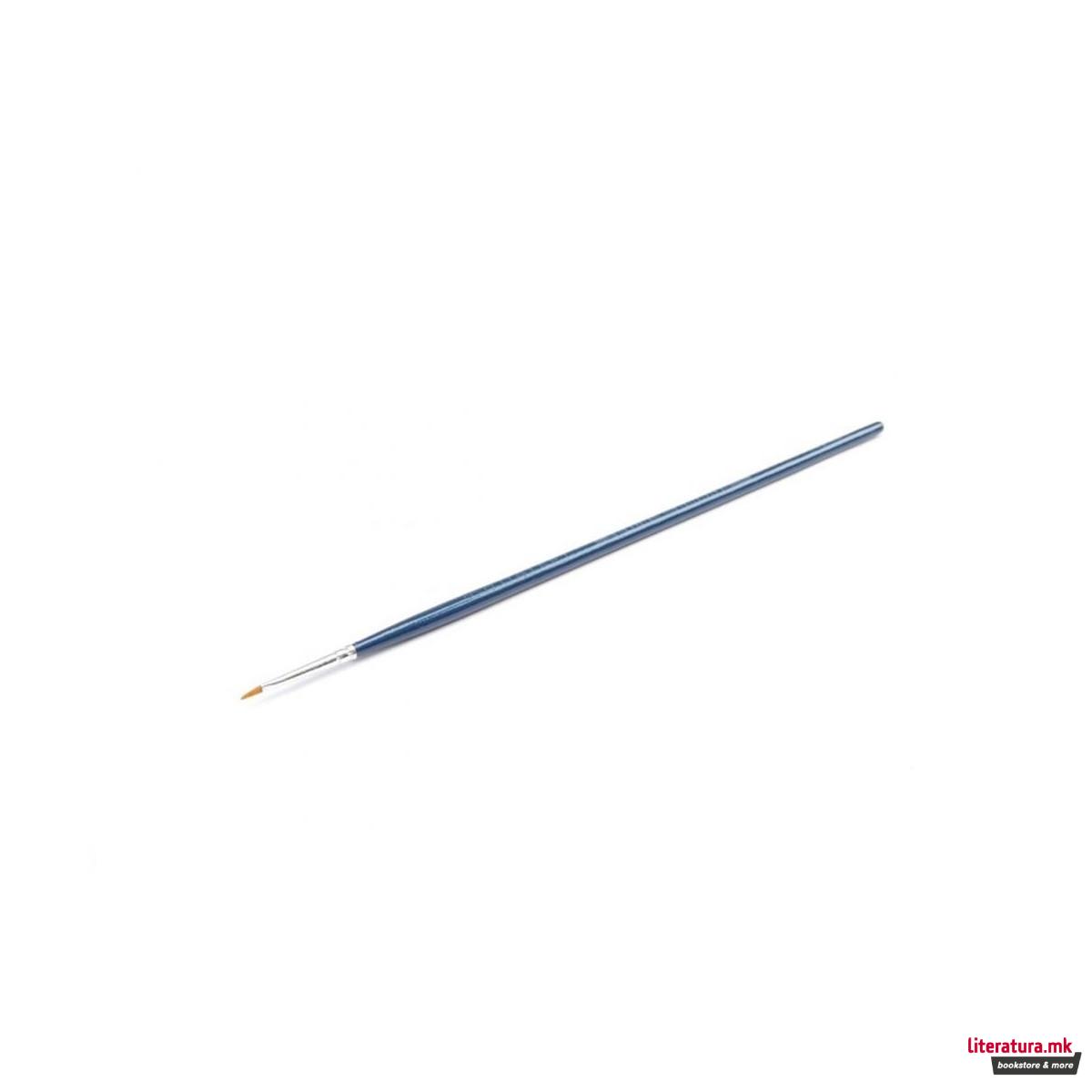 Четка за макета - рамна, бр.00, синтетички влакна 