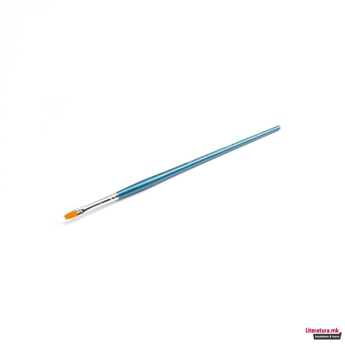 Четка за макета - рамна, бр.6, синтетички влакна 