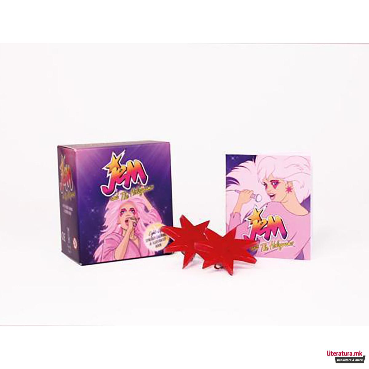 Jem and the Holograms: Light-Up Synergy Earrings and Illustrated Book 