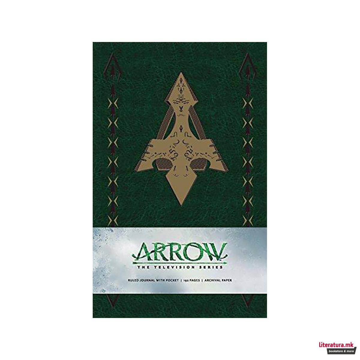Arrow Hardcover Ruled Journal 