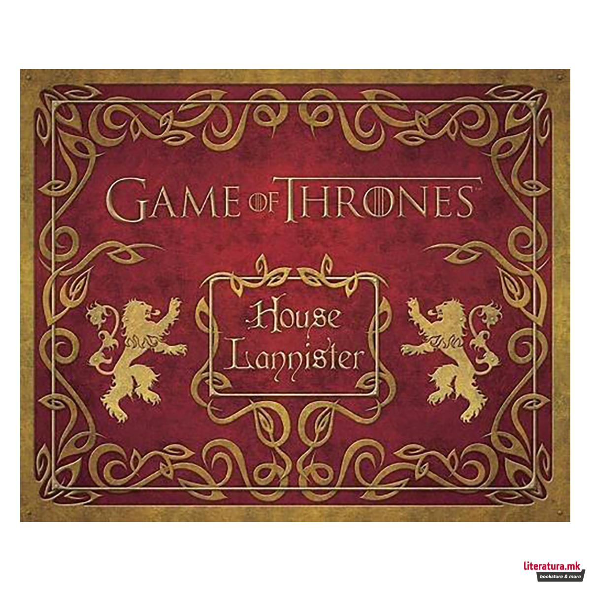 Game of Thrones: House Lannister Deluxe Stationery Set 