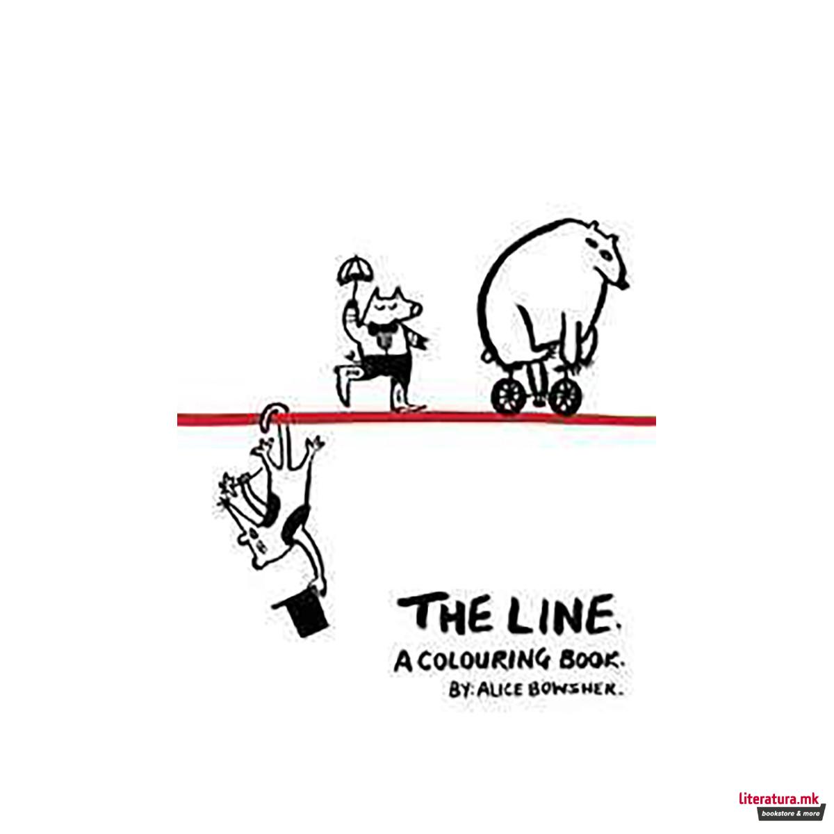 The Line : A Colouring Book 