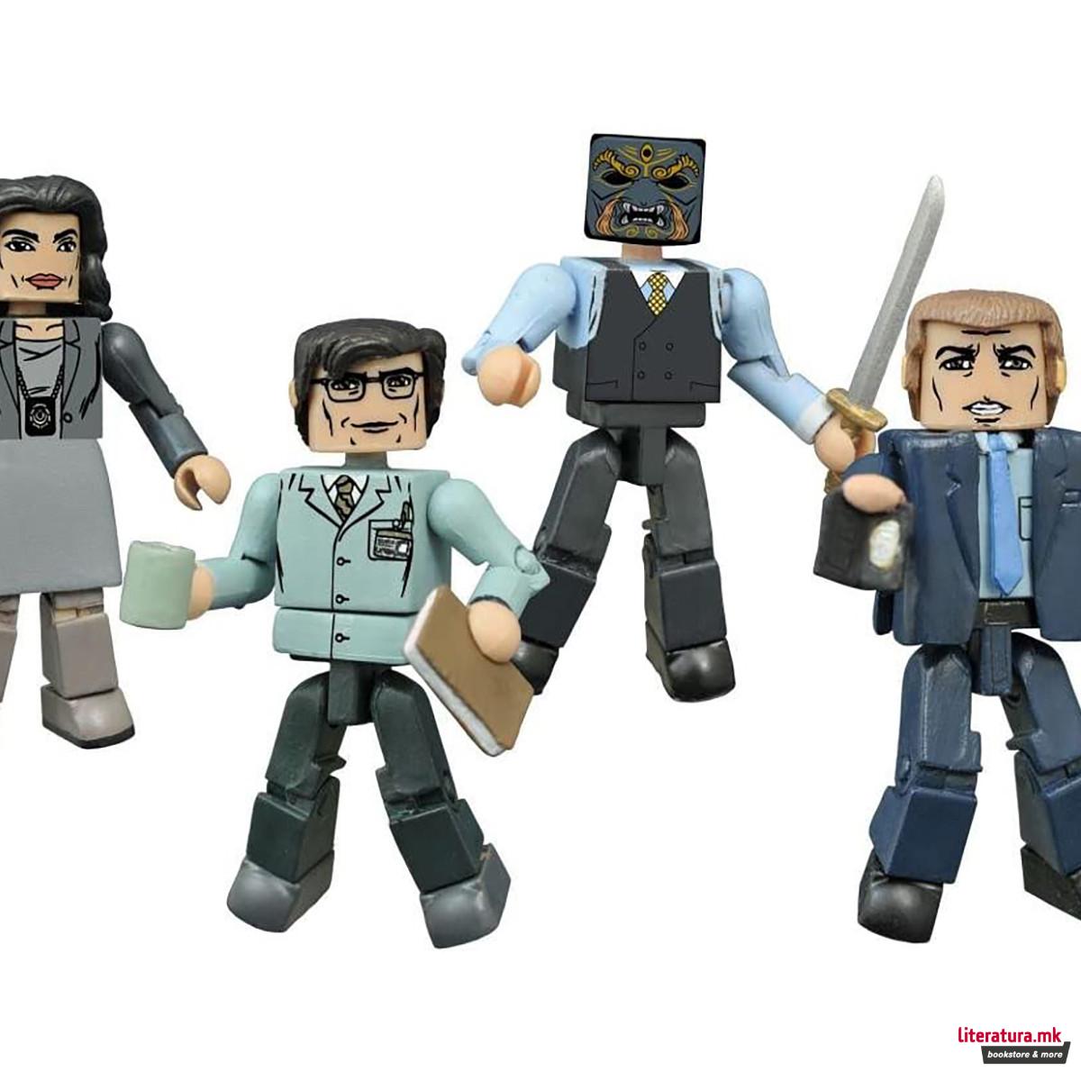 Diamond Select Toys Gotham Minimates Series 1 Box Set Action Figure 