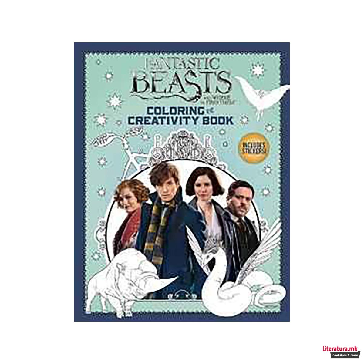 Fantastic Beasts and Where to Find Them: Colouring and Creativity Book 