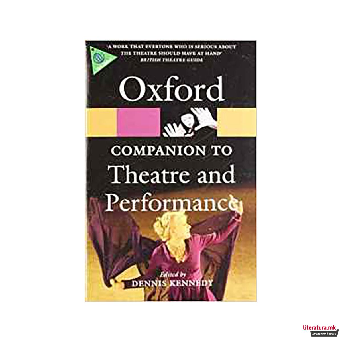 The Oxford Companion to Theatre and Performance 