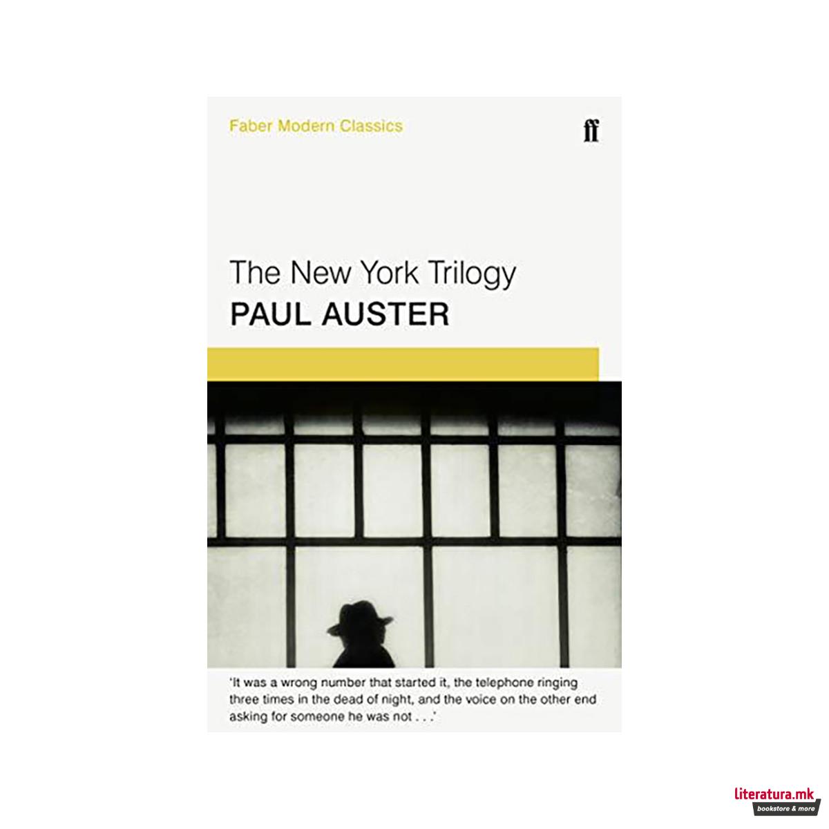 The New York Trilogy : Faber Modern Classics 