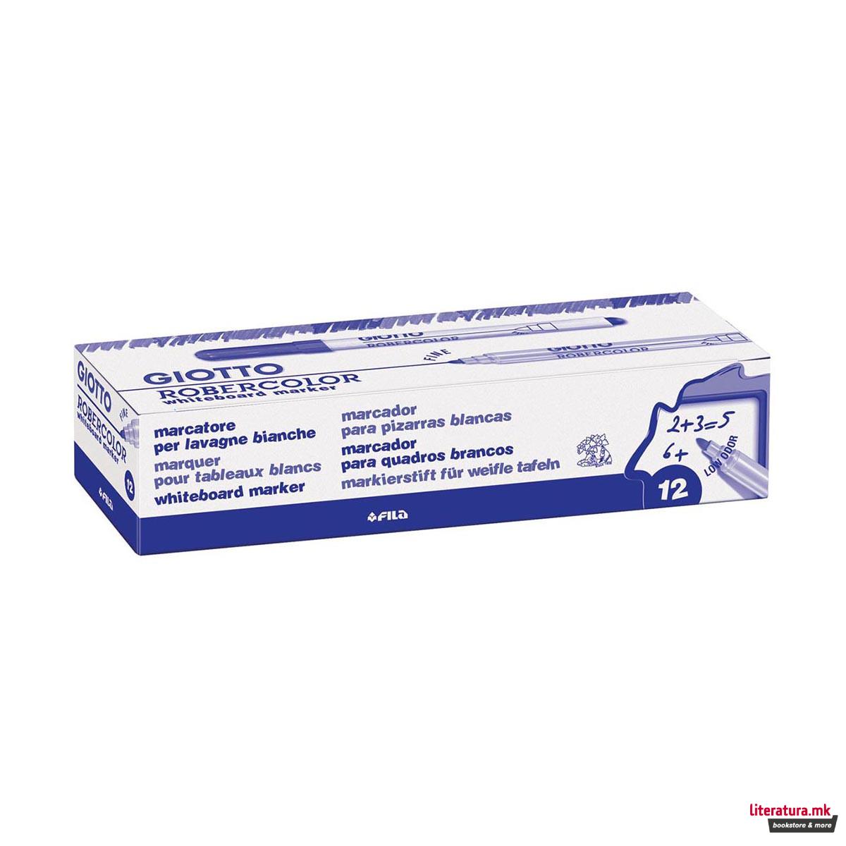 Маркер за бела табла, Giotto, Robercolor Whiteboard маркер, син 