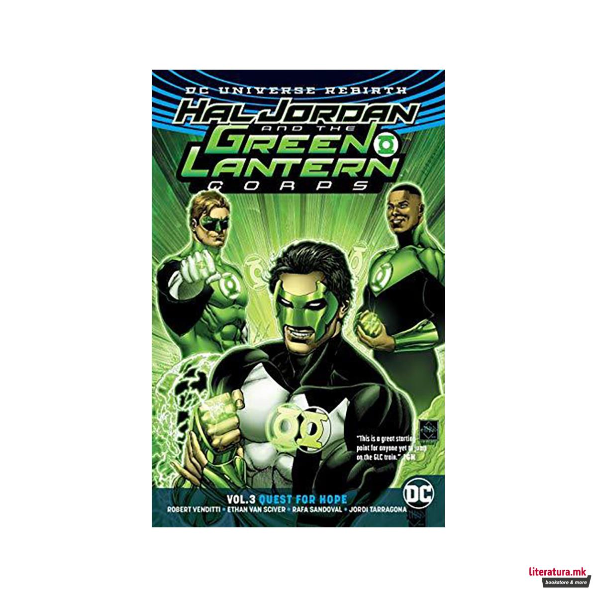 Hal Jordan and the Green Lantern Corps Vol. 3 : Quest for Hope (Rebirth) 