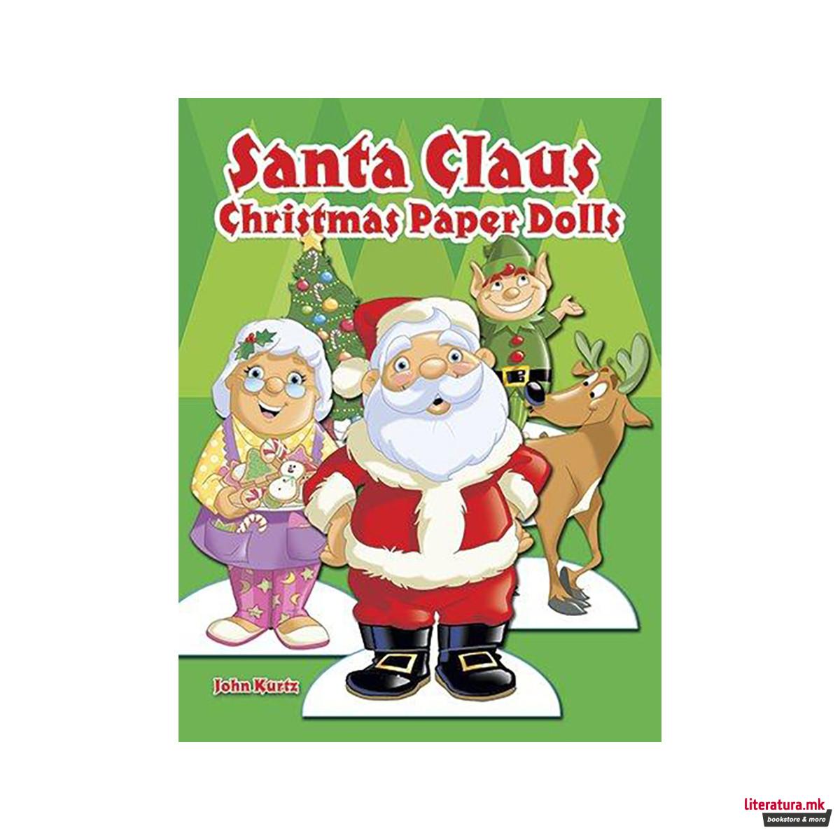Santa Claus Christmas Paper Dolls 