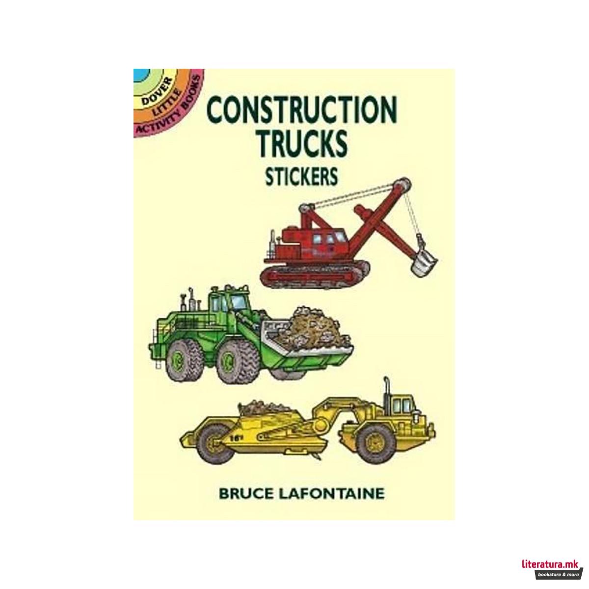 Construction Trucks Stickers 