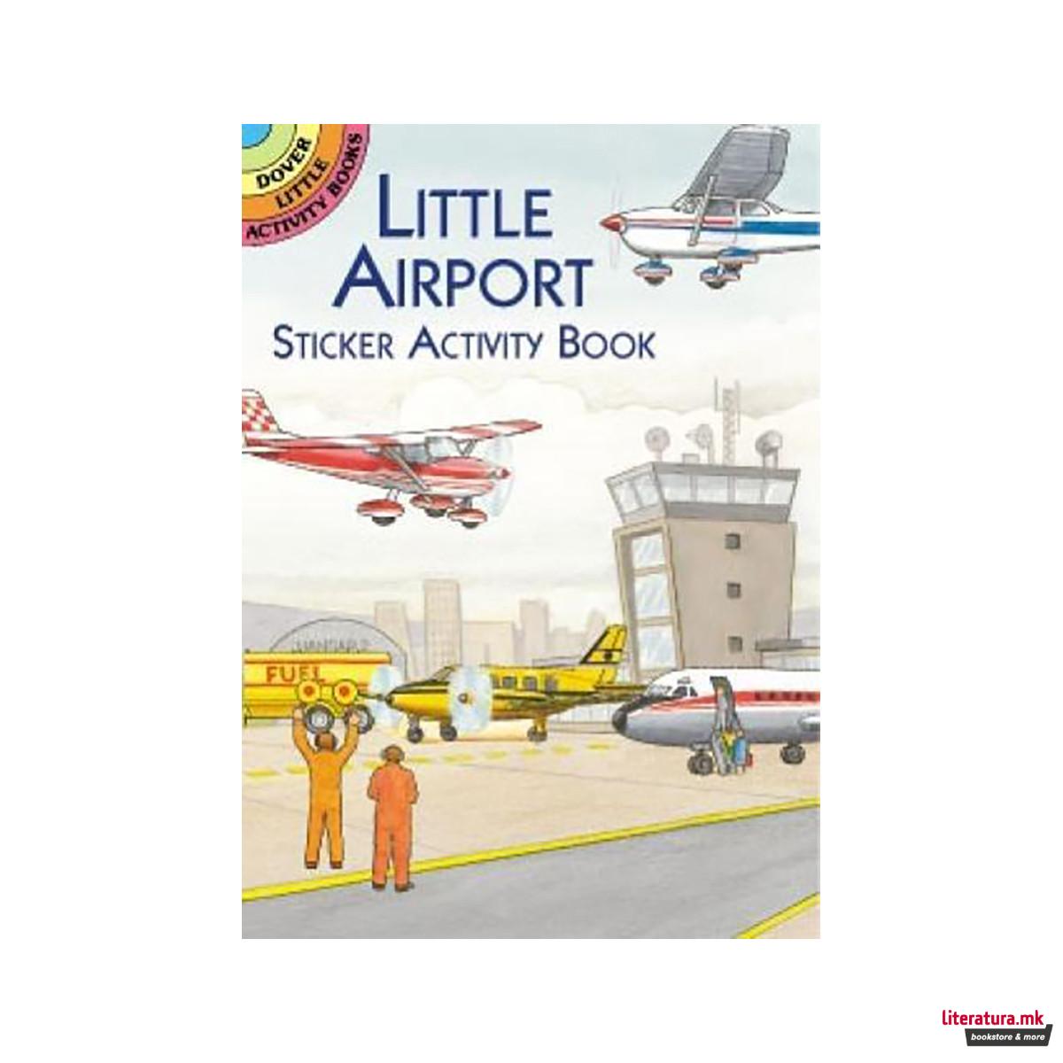 Little Airport Sticker Activity Book 