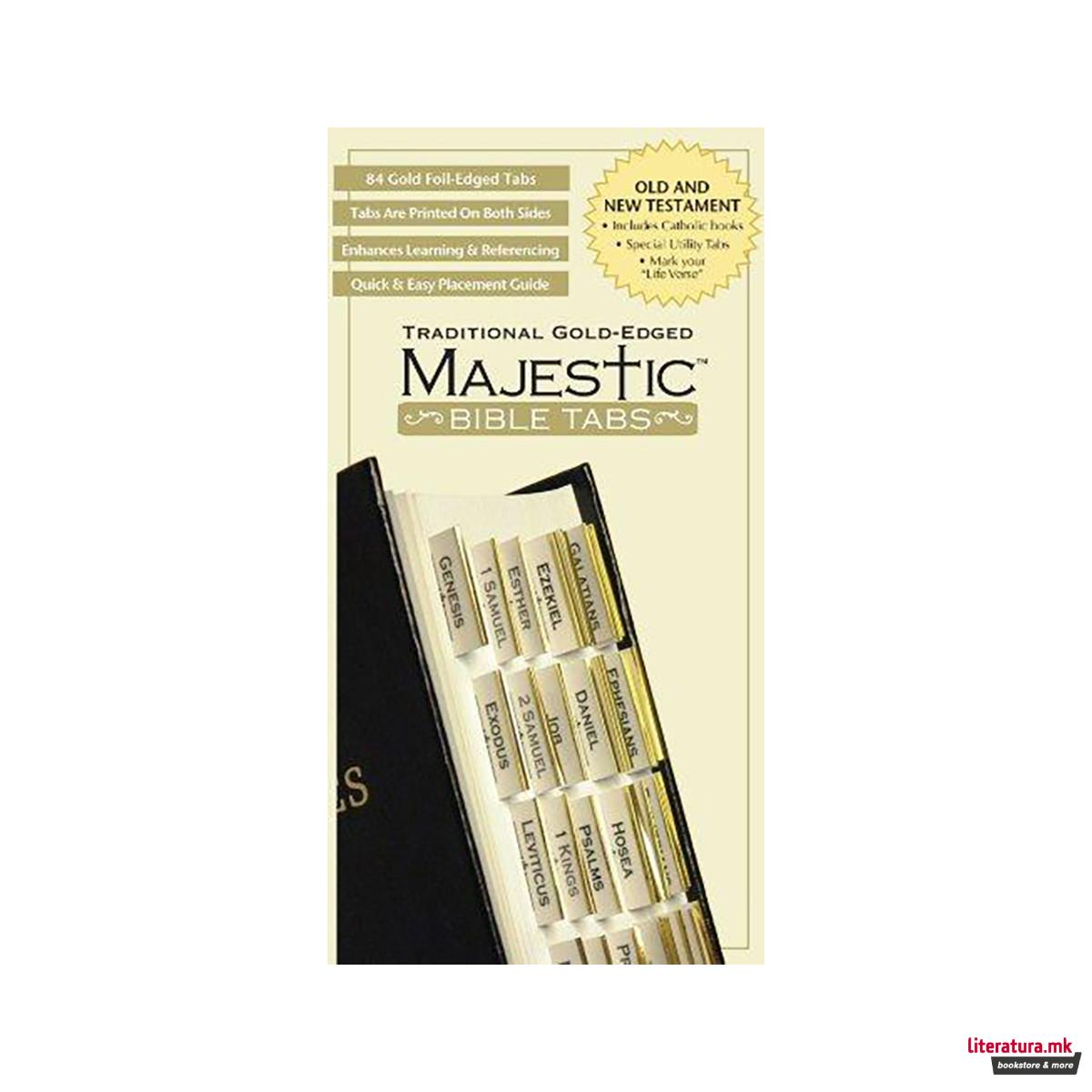 Majestic Traditional Gold-Edged Tabs 