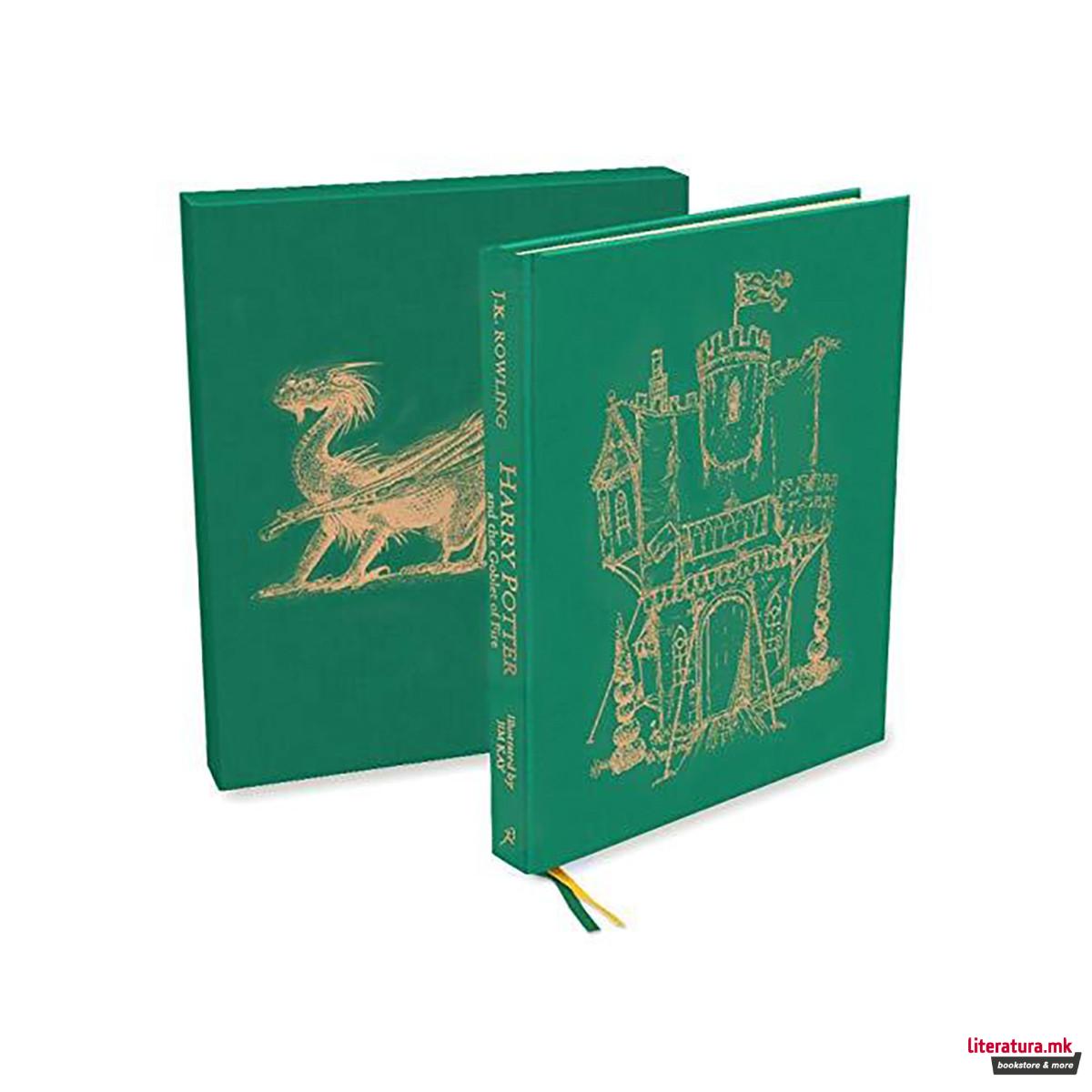 Harry Potter and the Goblet of Fire : Deluxe Illustrated Slipcase Edition 