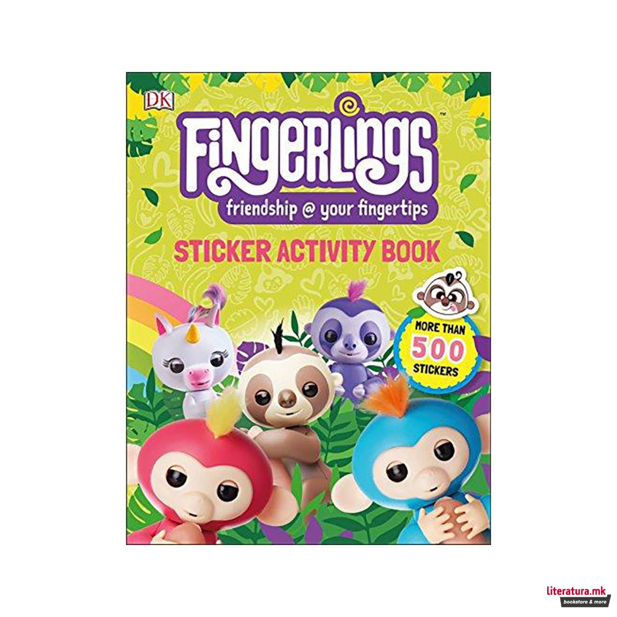 Fingerlings Sticker Activity Book 