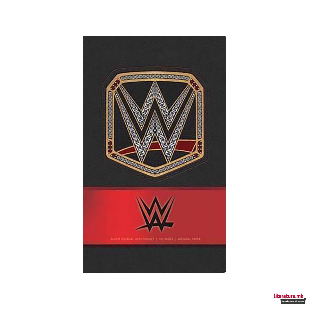 WWE Hardcover Ruled Journal 