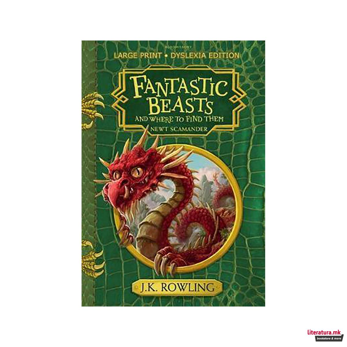 Fantastic Beasts and Where to Find Them : Large Print Dyslexia Edition 