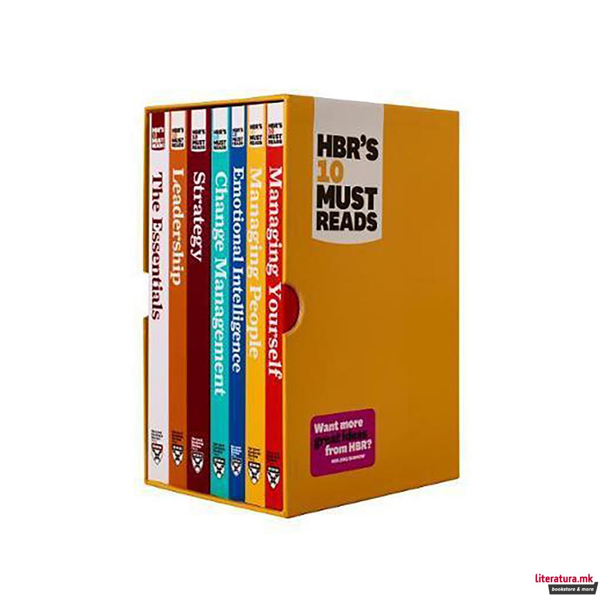 HBR's 10 Must Reads Boxed Set with Bonus Emotional Intelligence (7 Books) (HBR's 