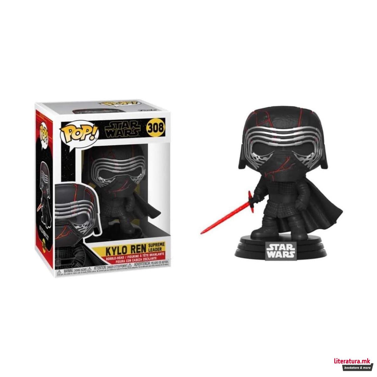 Фигура, Pop! Star Wars, The Rise of Skywalker - Supreme Leader Kylo Ren