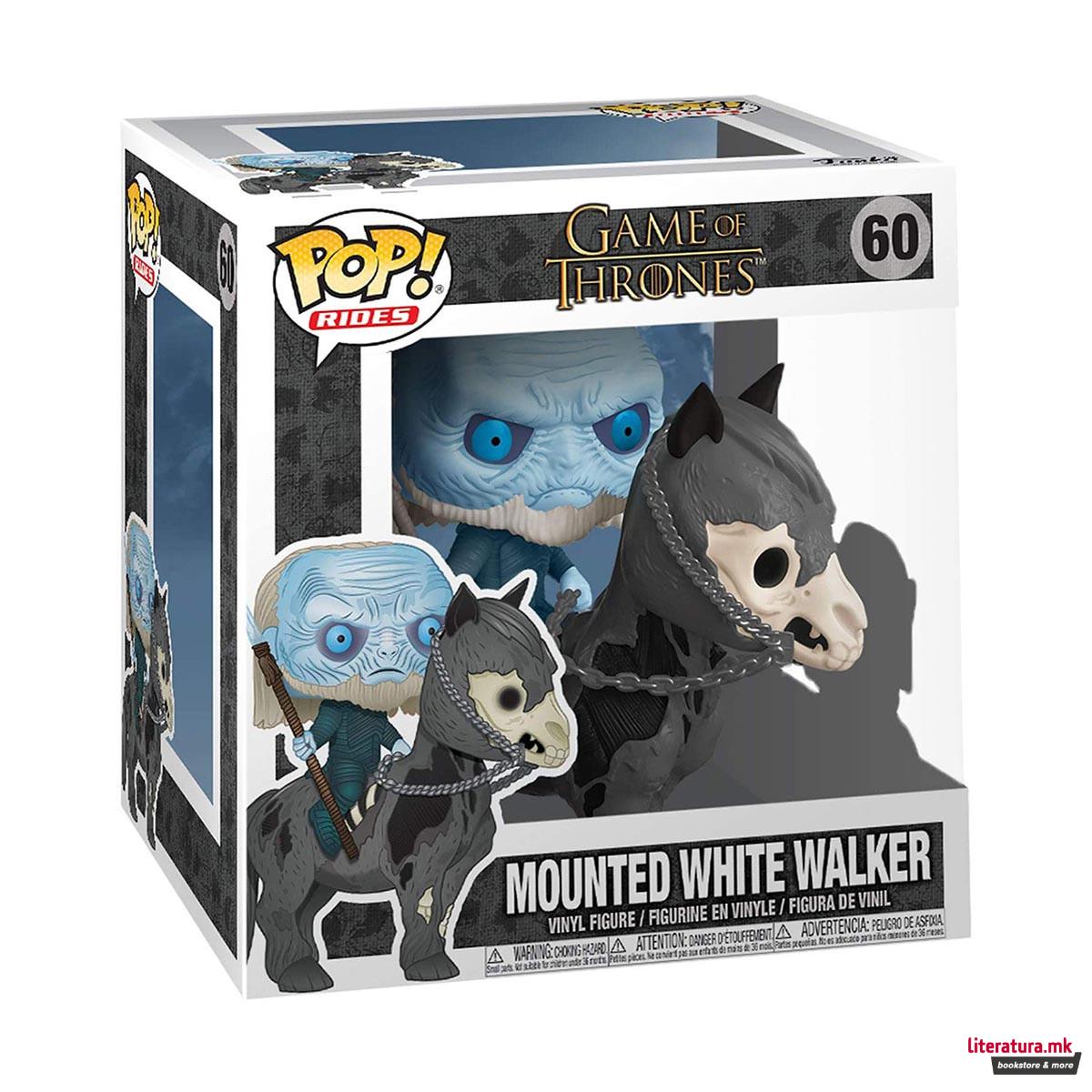 Фигура, Pop! Game of Thrones - Mounted White Walker 