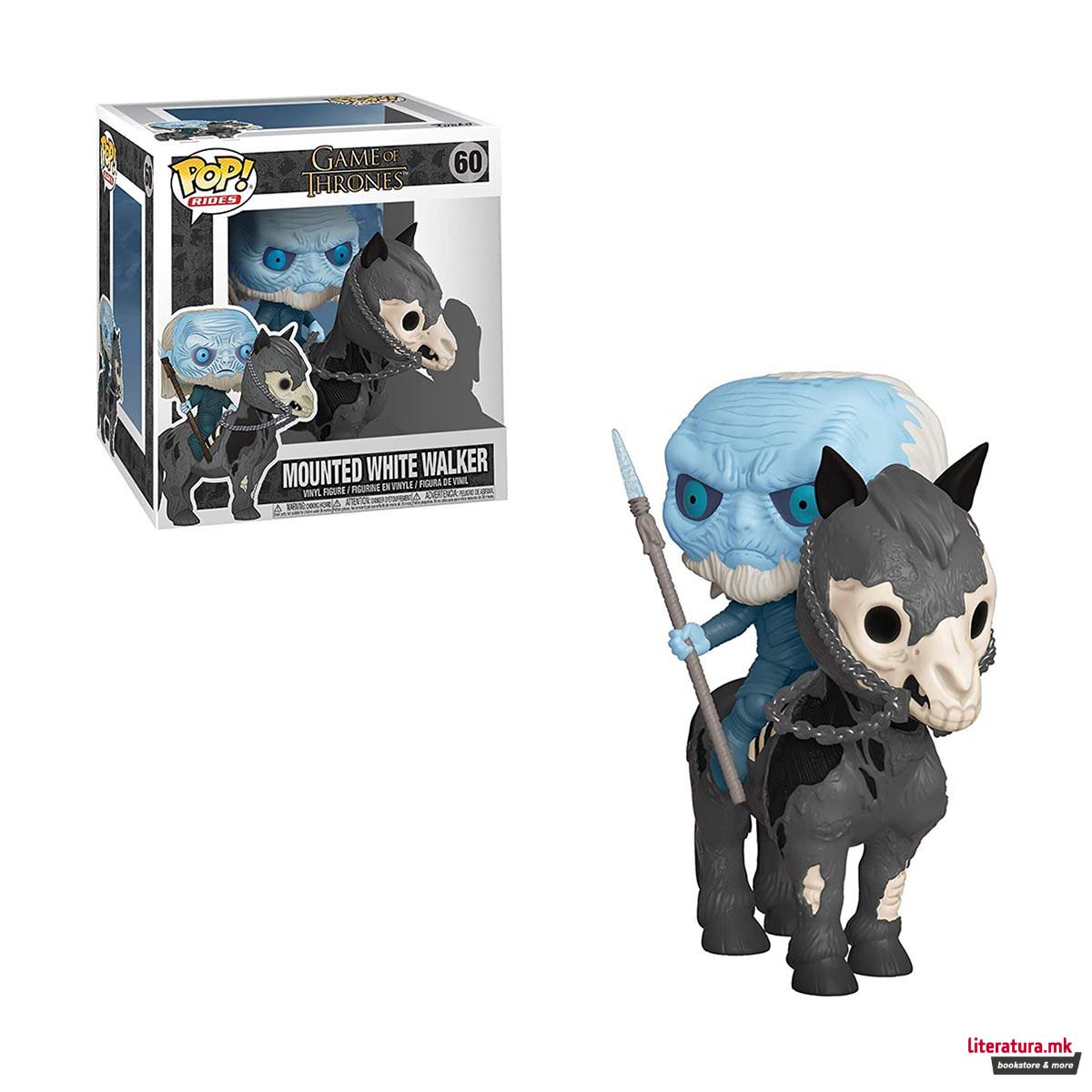 Фигура, Pop! Game of Thrones - Mounted White Walker 