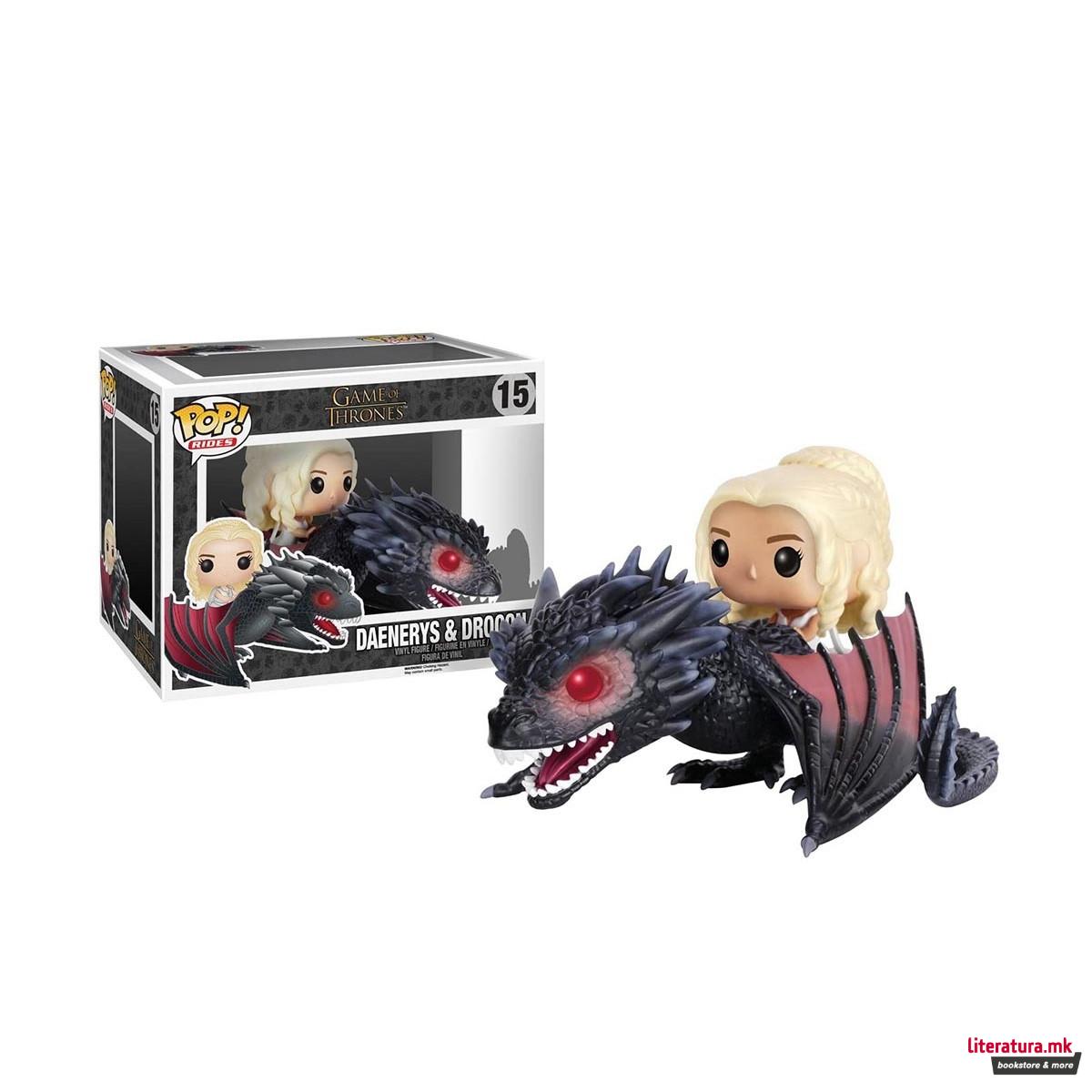 Фигура, Pop! Game of Thrones - Daenerys on Fiery Drogon 