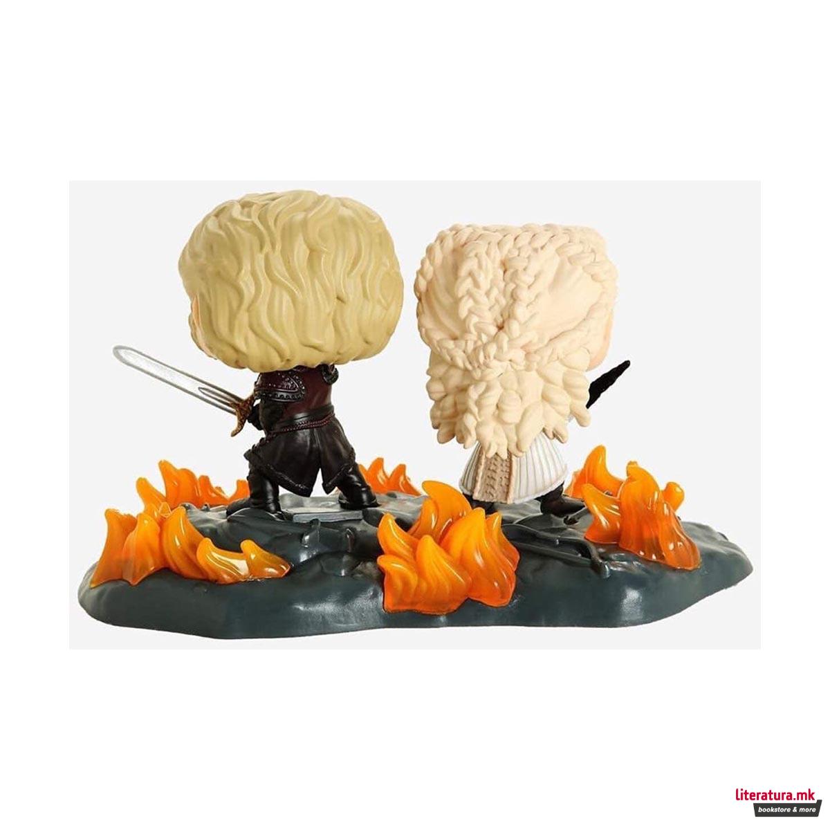 Фигура, Pop! Game of Thrones - Daenerys and Jorah at the battle of Winterfell 