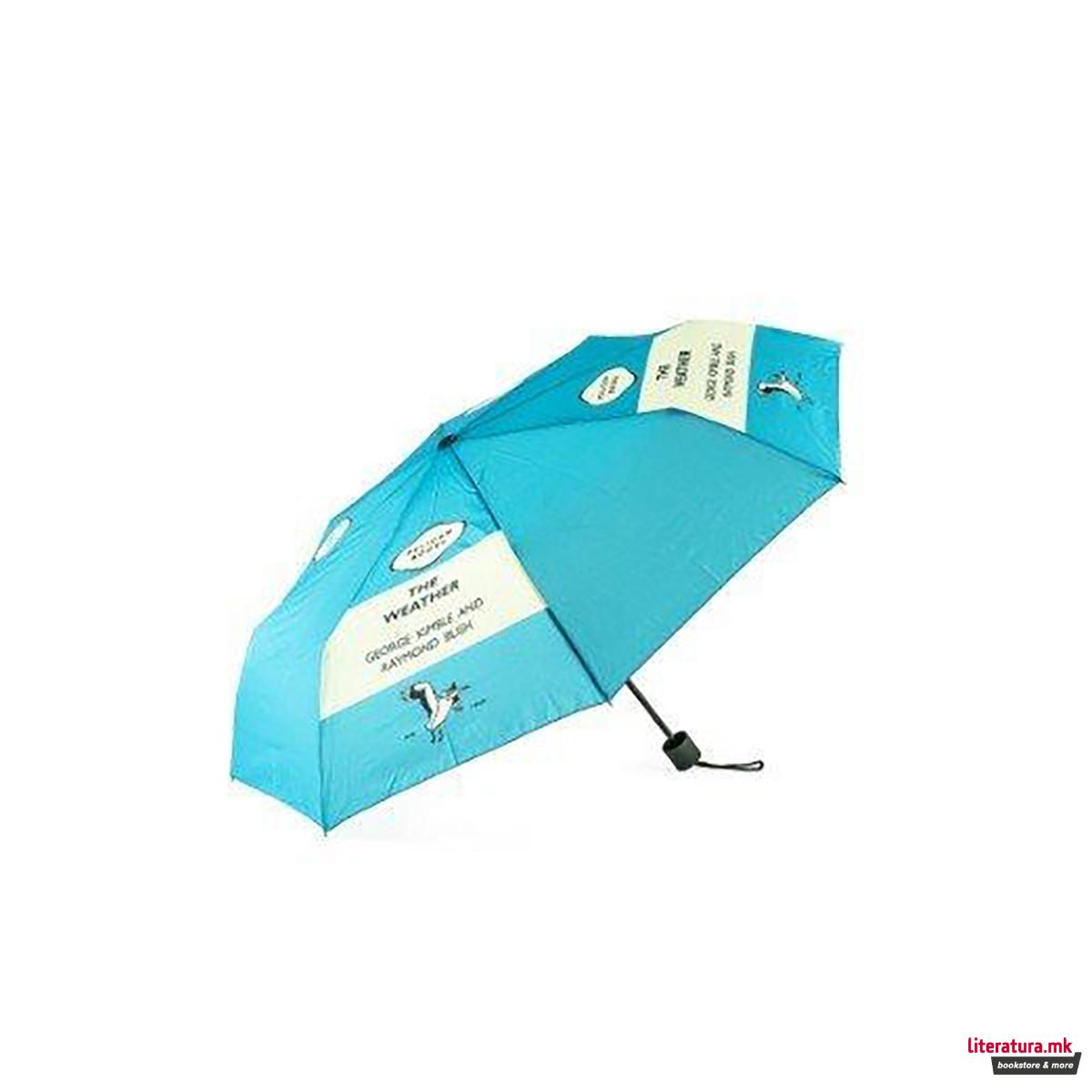 The Weather Umbrella Light Blue 