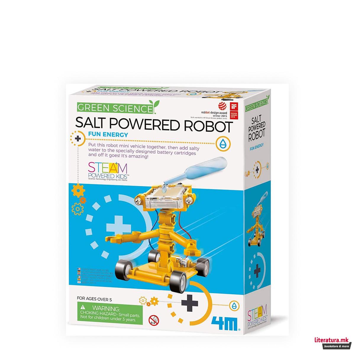 STEM-сет, Green Science, Salt Powered Robot 