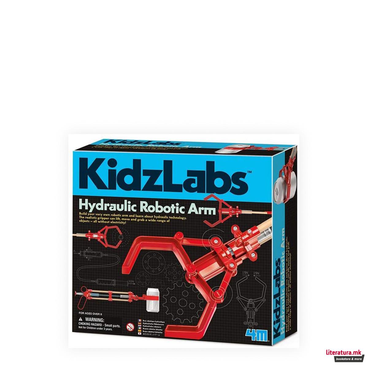 STEM-сет, Kidz Labs, Hydraulic Robotic Arm 