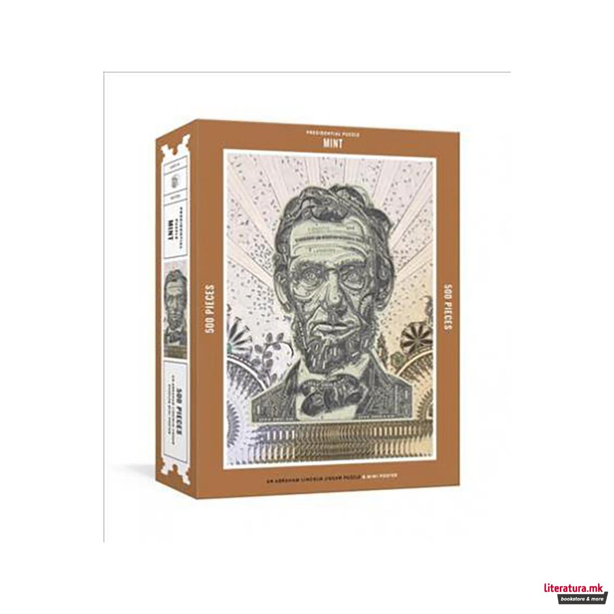 Presidential Puzzle-Mint : An Abraham Lincoln Jigsaw Puzzle and Mini-Poster 