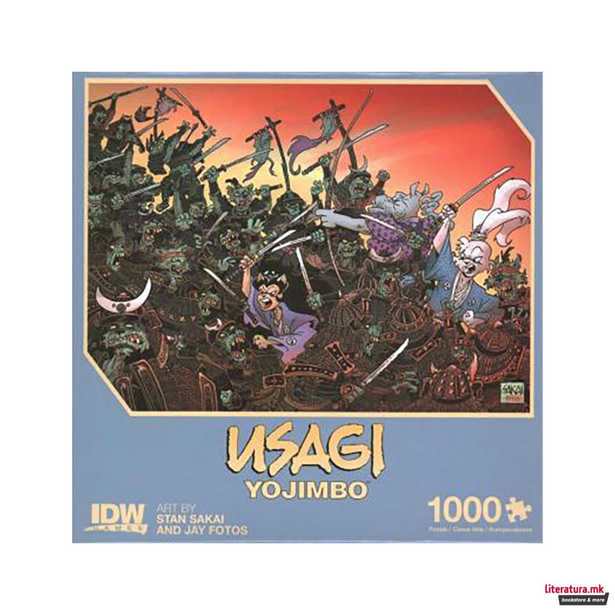 Usagi Yojimbo: Traitors of the Earth Premium Puzzle: 1000 piece 
