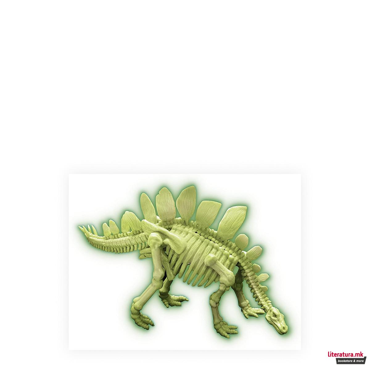 Сет за ископување, Dinosaur DNA - Stegosaurus 