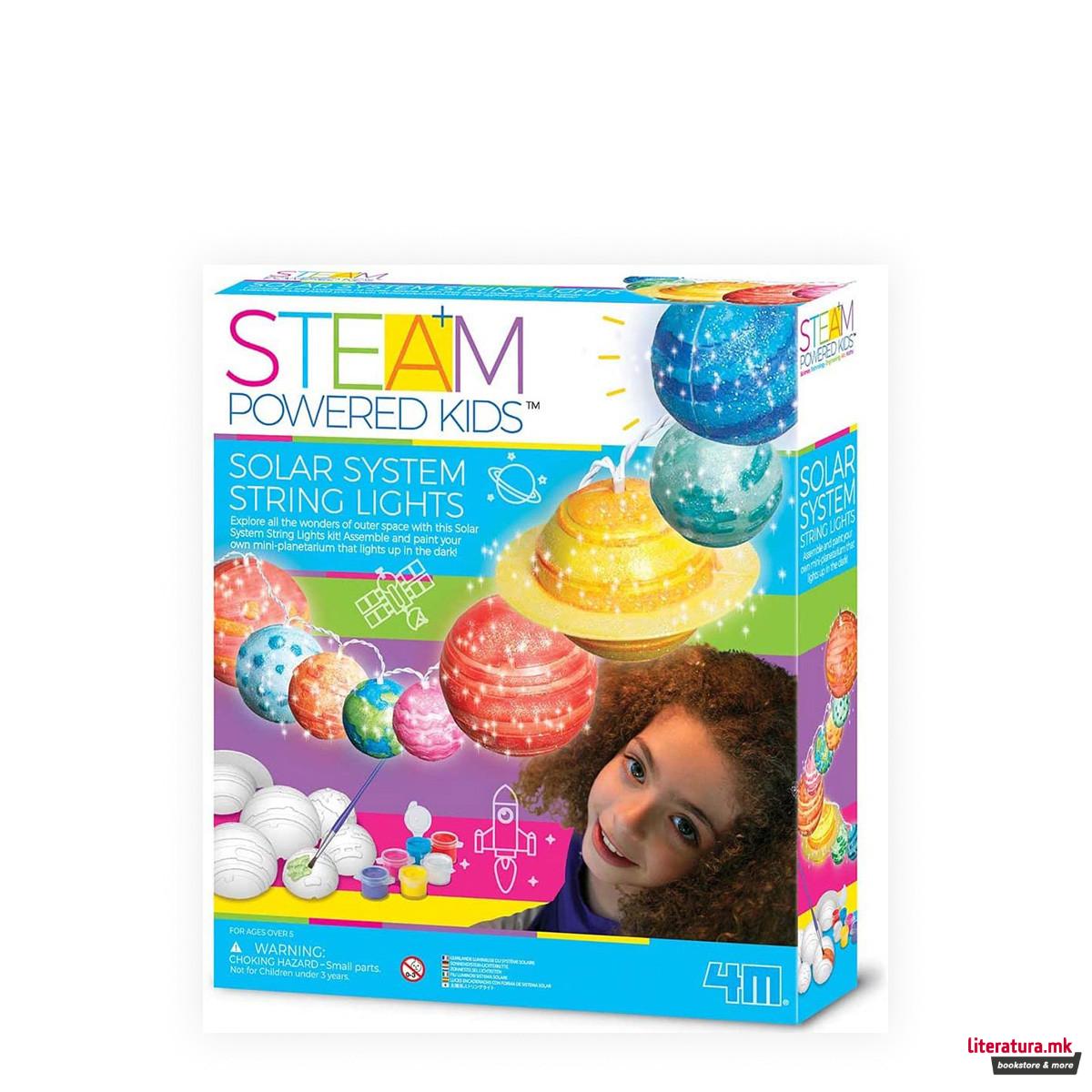 STEM-сет, STEAM Powered Kids, Solar System String Lights 