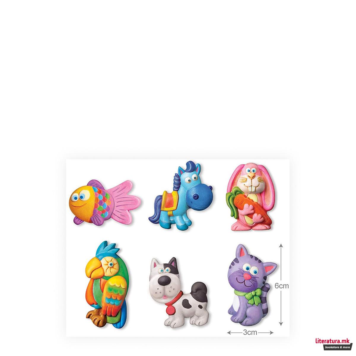 Сет за изработка, Mould & Paint Crafts, Cute Pets 