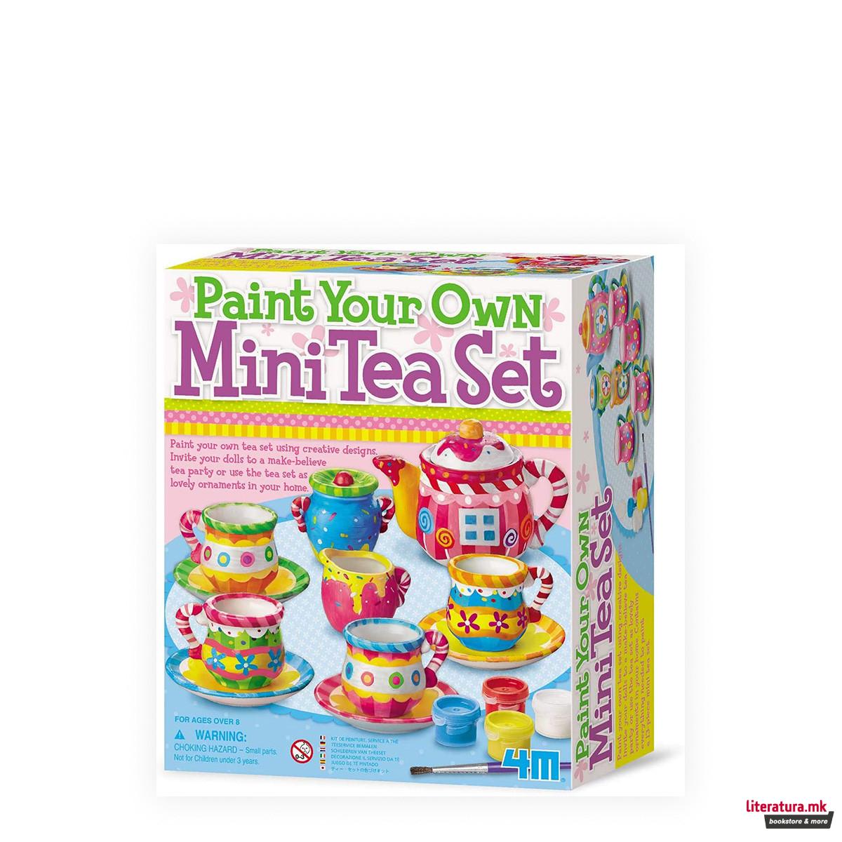 Сет за изработка, Paint Your Own, Mini Tea Сет 