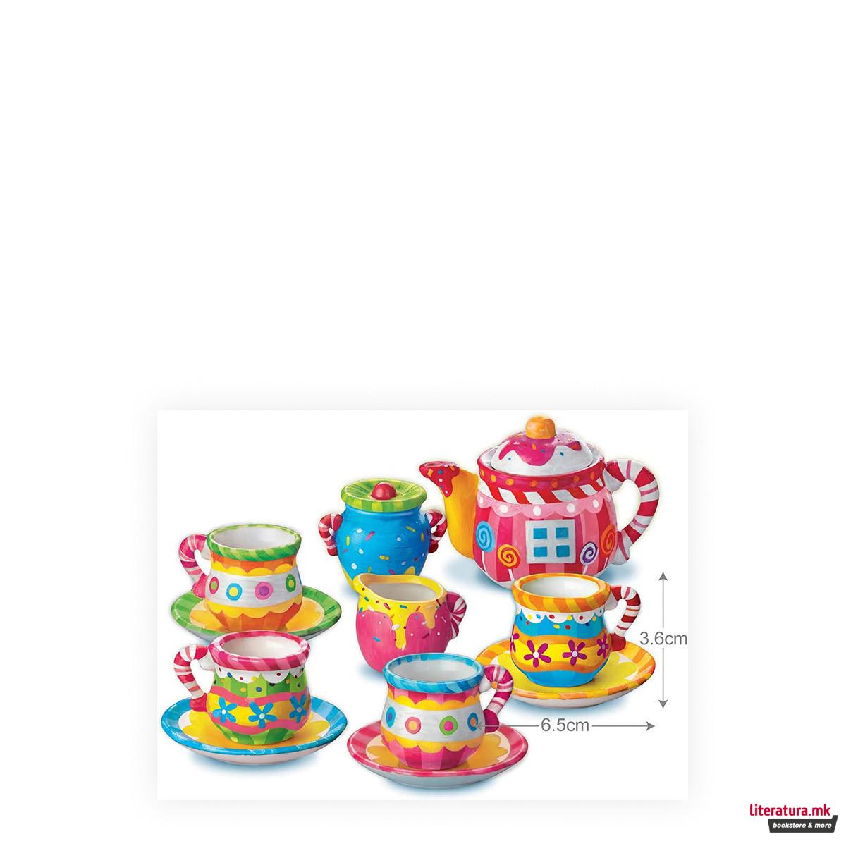 Сет за изработка, Paint Your Own, Mini Tea Сет 