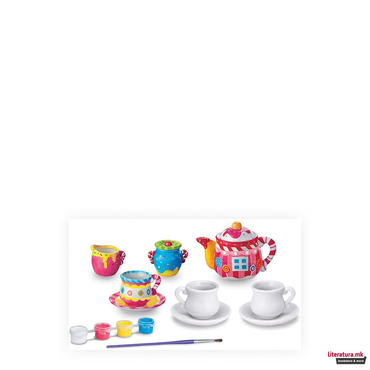 Сет за изработка, Paint Your Own, Mini Tea Сет 