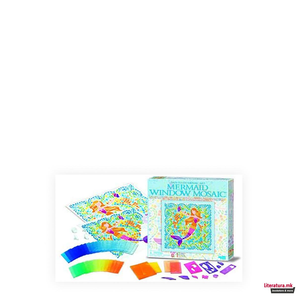 Сет за изработка, Window Mosaic, Fairy/Mermaid/Princes 