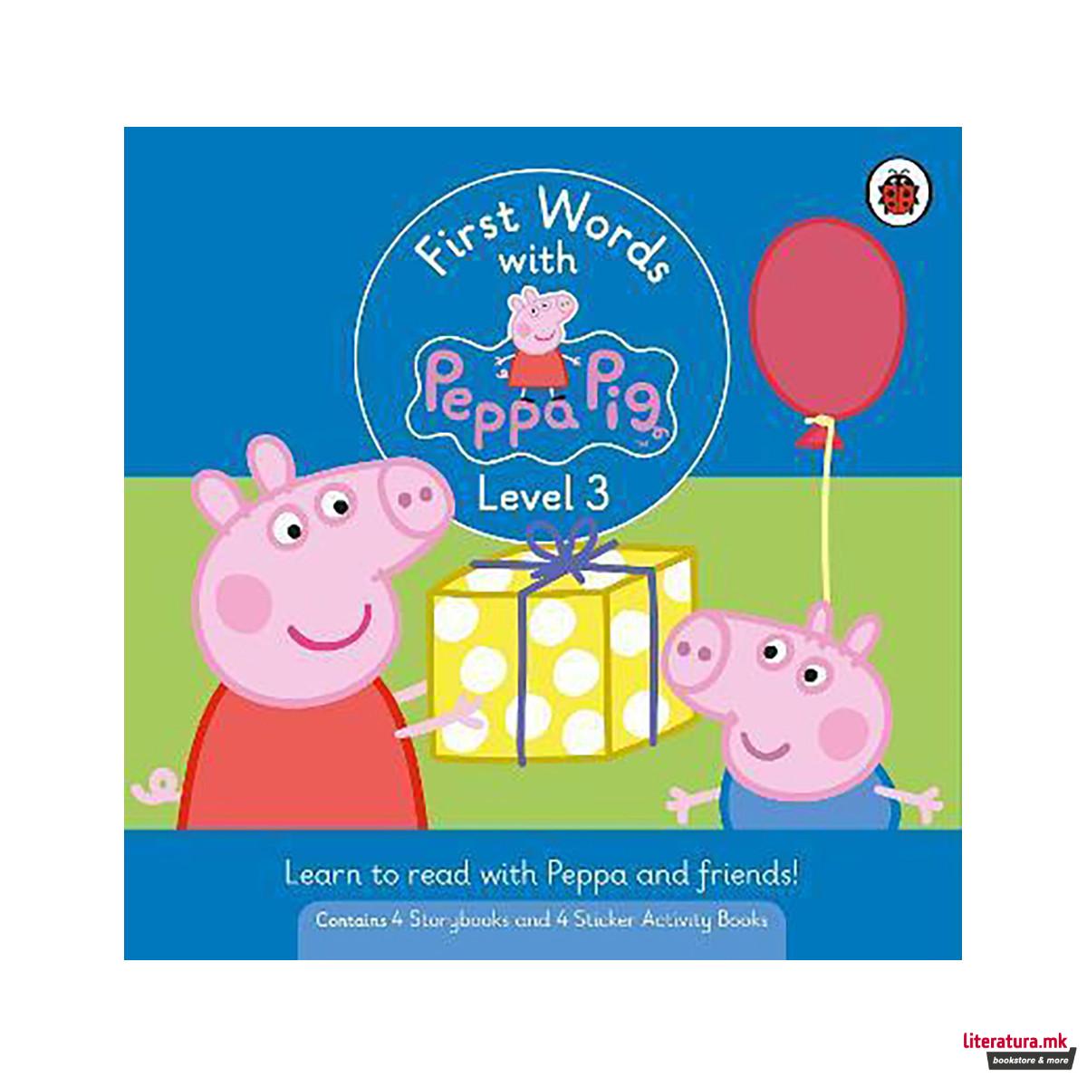 First Words with Peppa Level 3 Box Set 
