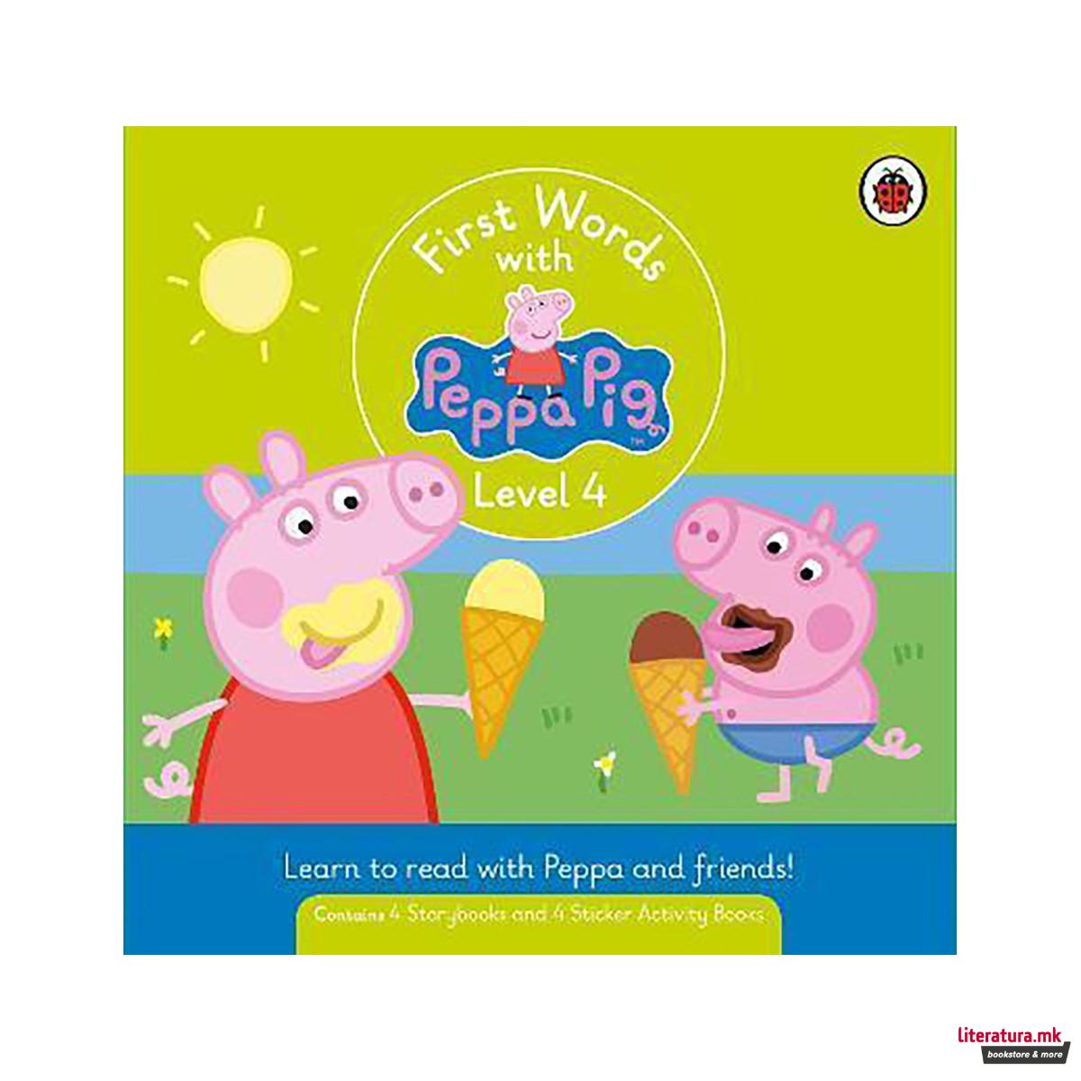 First Words with Peppa Level 4 Box Set 