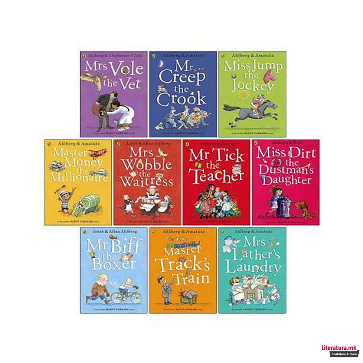 Happy Families Collection 10 Books Set - Allan Ahlberg 